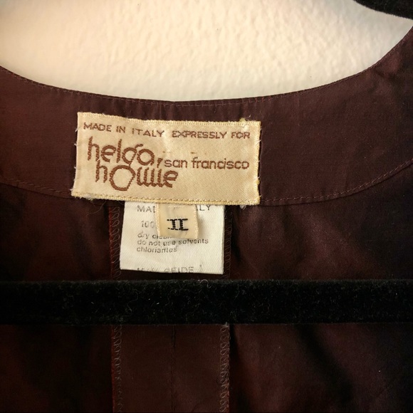 ⚡️Vintage⚡️Silk Helga Howe Vest - Picture 3 of 7